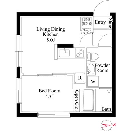 馬込駅 徒歩3分 3階の物件間取画像